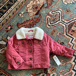 BRAND NEW OLD NAVY BABY GIRL SHERPA JACKET